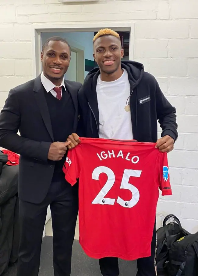 Osimhen: Ighalo Free To Make Super Eagles Return