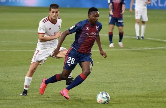 Huesca Plan To Keep Nwakali , Reject Leeds, Watford Bids