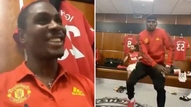 Ighalo, Pogba Celebrate Man United Win Vs Bournemouth With Wizkid's Song, Soco