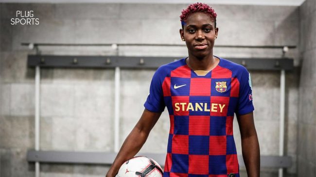 Oshoala Joins Plug Sports