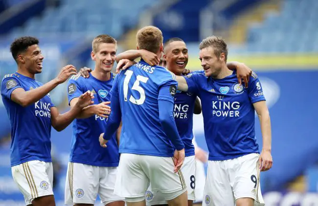 Iheanacho Congratulates Vardy On Premier League Century