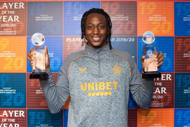 Aribo Wins Rangers' Young Player Of The Year Award