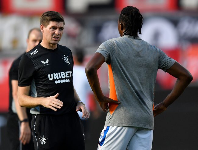 Gerrard Rues Aribo Absence In Rangers' Draw Vs Livingston