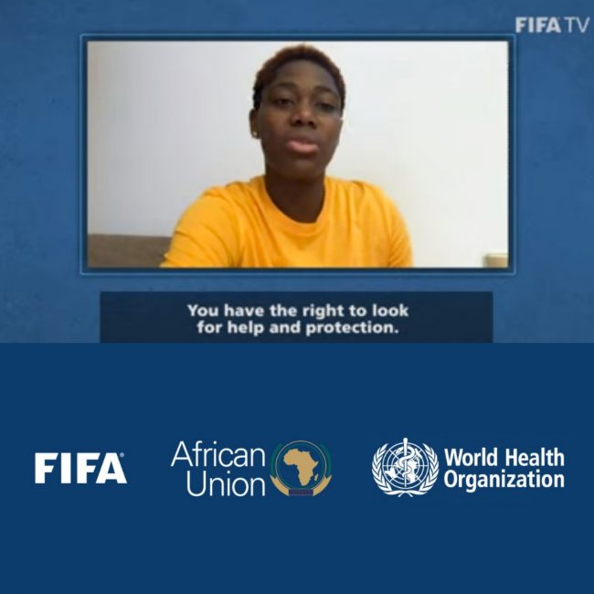 fifa-safehome-campaign-african-union-au-who-asisat-oshoala-emmanuel-amuneke