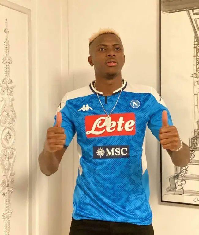 Osimhen Starts Pre-Season Training At Napoli Monday