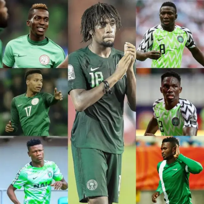 super-eagles-alex-iwobi-henry-onyekuru-oghenekaro-etebo-tyronne-ebuehi-kenneth-omeruo