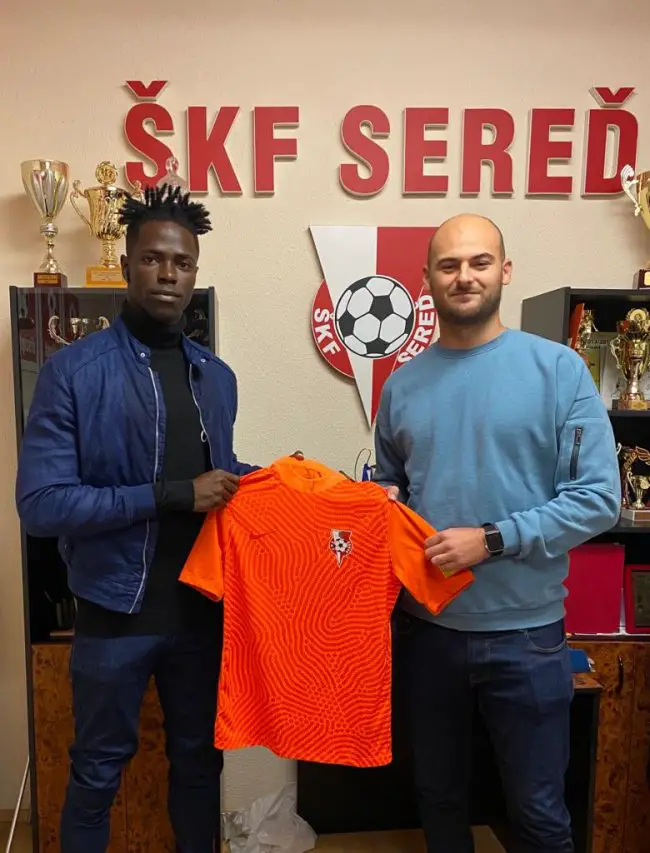 Nigerian Goalkeeper Ezekiel Joins Mathew Yakubu At SK Sered