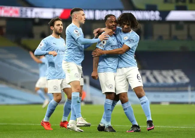 Raheem Sterling scored the decisive goal as Manchster City defeated Arsenal 1-0 in their Premier League clash at the Etihad Stadium on Saturday. Sterling hit the back of the net in the 23rd minute after Bernd Leno kept out Phil Foden's initial shot. Arsenal, who made a late change before kick-off with David Luiz replacing the injured Rob Holding, had their chances but Ederson made crucial saves to deny Bukayo Saka and Pierre-Emerick Aubameyang. The hosts struggled to kill the game off and the Gunners handed a debut to Deadline Day signing Thomas Partey late on as they searched for an equaliser, but there was no way through for Mikel Arteta's side as City held on for a confidence-boosting win. Pep Guardiola's side, who still have a game in hand, move up to 10th on seven points after a seventh straight Premier League win over Arsenal, while the Gunners stay fifth on nine points.