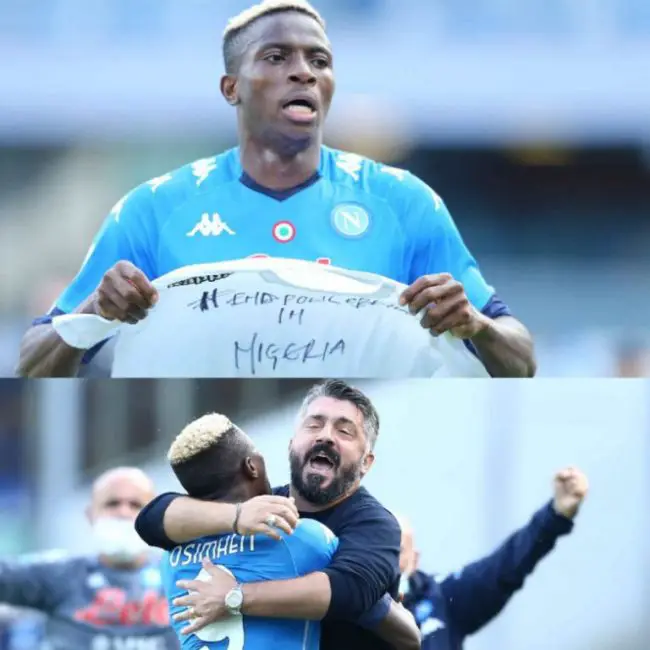 victor-osimhen-napoli-serie-a-gennaro-gattuso