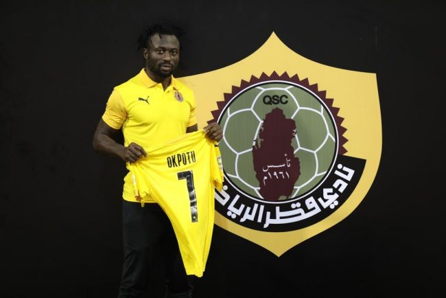 Okpotu Joins Qatar Sports Club On Three-Year Deal