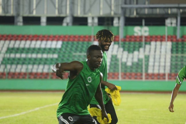 Super Eagles Hold First Training Session Under Floodlights Ahead Sierra Leone Clash