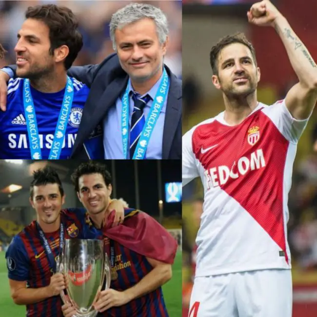 cesc-fabregas-fc-barcelona-barca-as--monaco-chelsea-jose-mourinho-pep-guardiola-arsenal