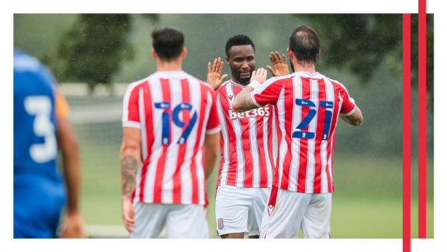 Mikel Set For 10th Championship Game For Stoke CIty Vs Watford