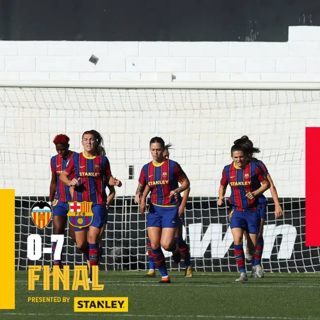 Oshoala Bags Hat-Trick In Barcelona Big Win Vs Valencia