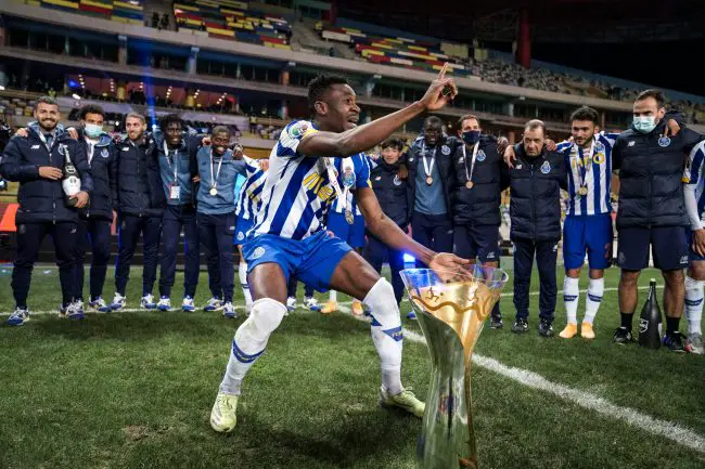 Sanusi Celebrates Portuguese Super Cup Title Win With Porto