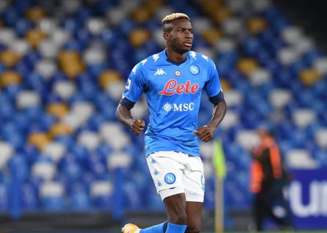 Osimhen Apologises To Napoli For Breaching Covid-19 Protocol