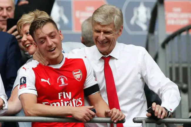 Wenger Congratulates Ozil On Fenerbahce Move