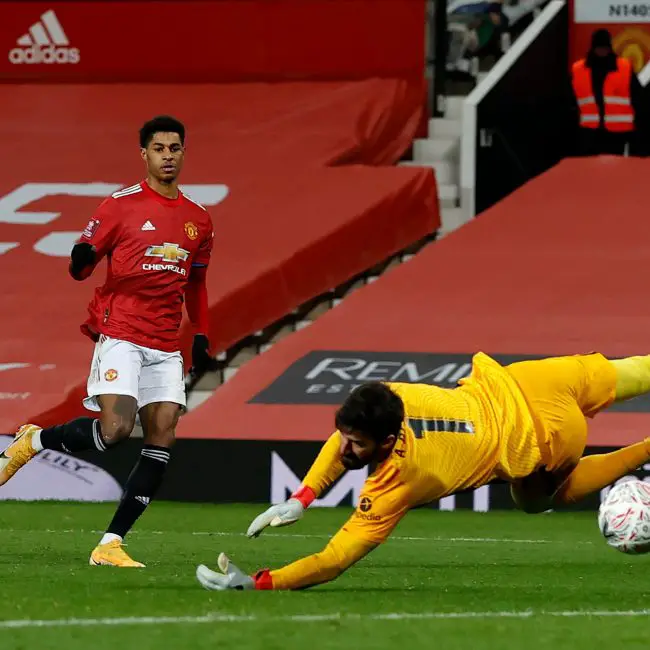 FA Cup: Manchester United Floor Liverpool In Pulsating Fourth-Round Tie