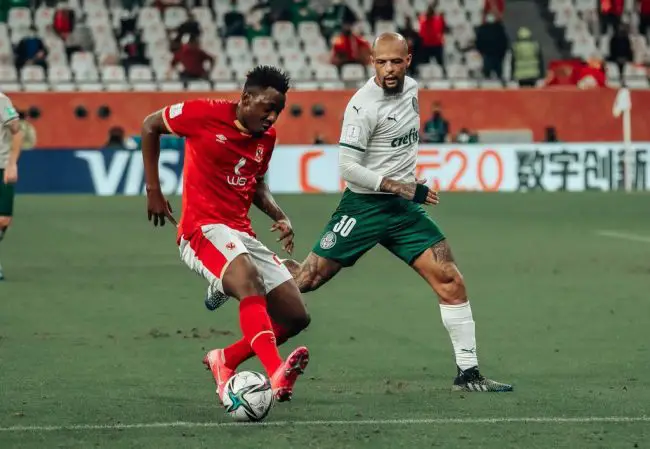 Ajayi Celebrates Al Ahly's Club World Cup Feat