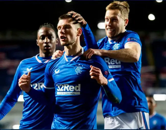 Aribo, Balogun In Action As Rangers Net Five Past Antwerp