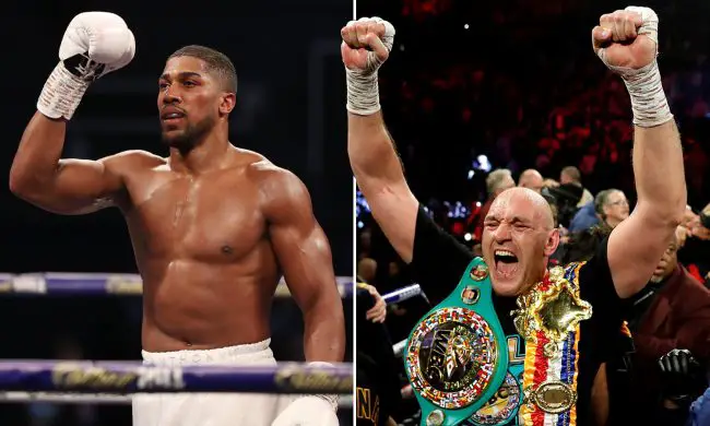 Saudi Arabia Likely To Host Joshua Vs Fury World Title Showdown