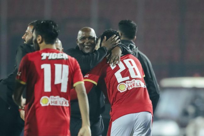 One Of The Key Players In The Team'- Mosimane Thumbs Up Al Ahly's Brace Hero Ajayi