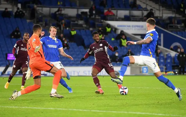 Iheanacho In Contention For Leicester City's Goal Of The Month Award