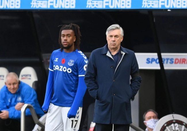 Ancelotti Confirms Iwobi Fit For Brighton Clash