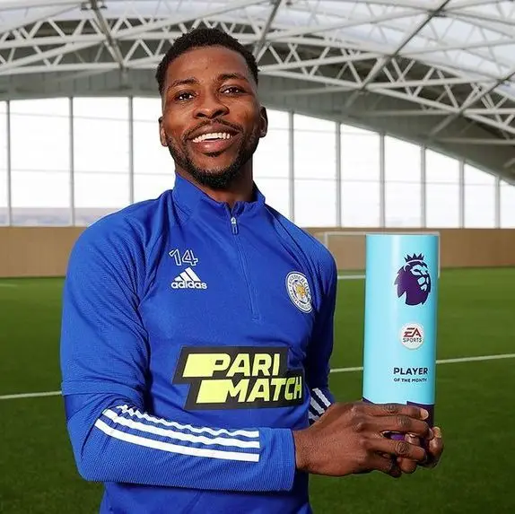 BREAKING: Iheanacho Named Premier League Player Of The Month For March