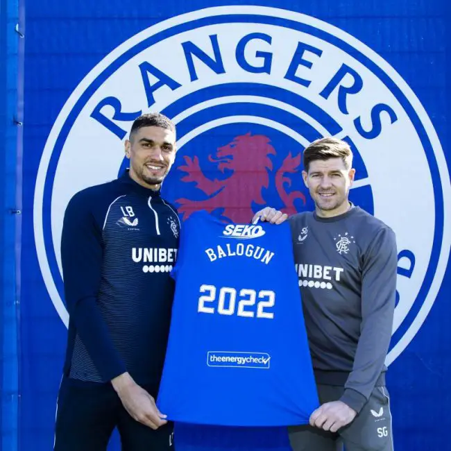 Gerrard Hails Balogun's Pedigree After Defender Extends Rangers Contract