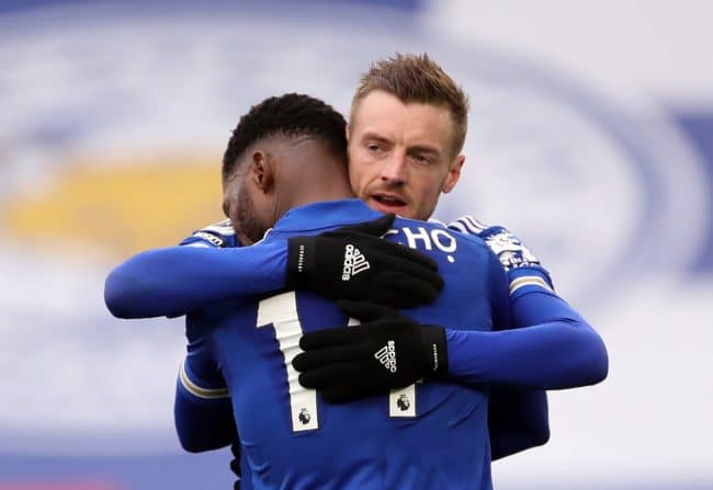 'It's Just Clicked For Him'- Vardy Lavishes Praise On Strike Partner Iheanacho