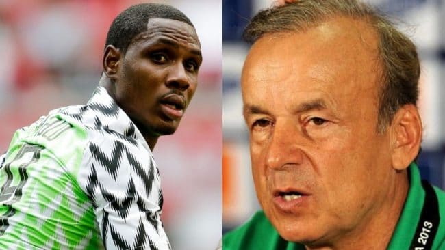 Ighalo's Presence Would Have Helped Osimhen, Iheanacho's Improve Goal Scoring Prowess - Rohr