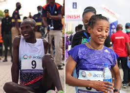 Kenya’s Naibei, Ethiopia’s Dinke Win Lagos City Marathon