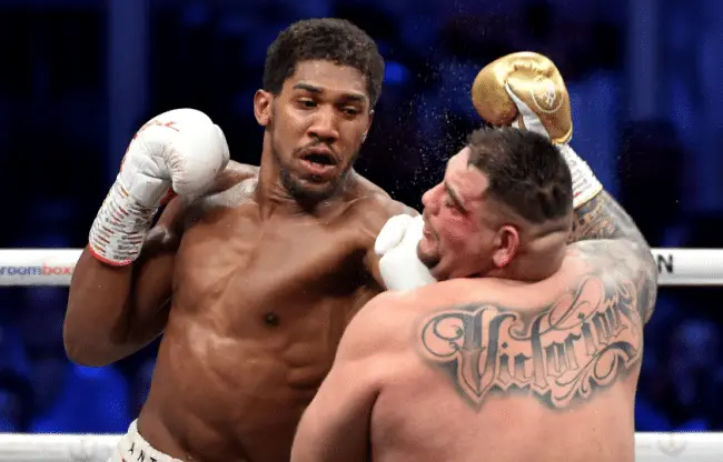 Joshua Claims He Chose Not To Stop Andy Ruiz Jr To Prove A Point