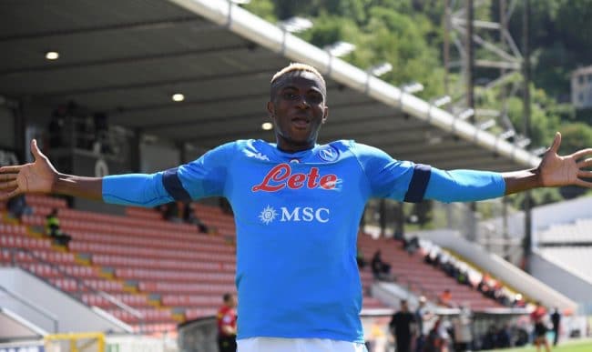 Osimhen, Ebuehi Clash In Serie A Opener