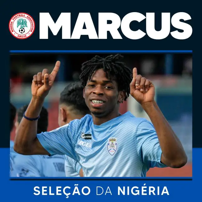 CD Feirense Celebrate Marcus' Super Eagles Invitation For Cameroon Friendly