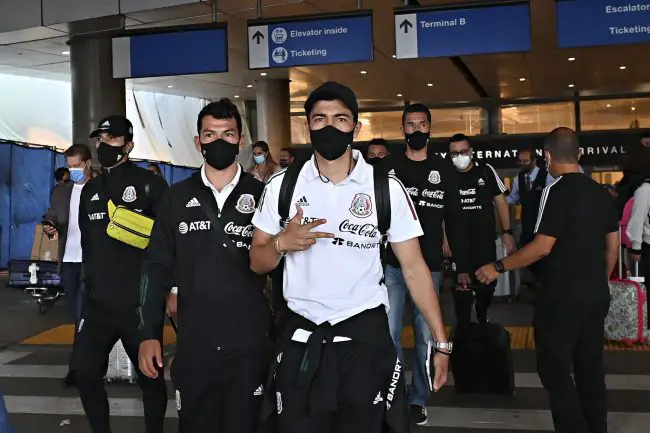 Mexico Arrive Los Angeles For Super Eagles Friendly