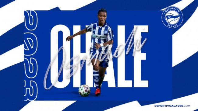 Super Falcons Defender Ohale Seals Two-Year Deal With Deportivo Alaves