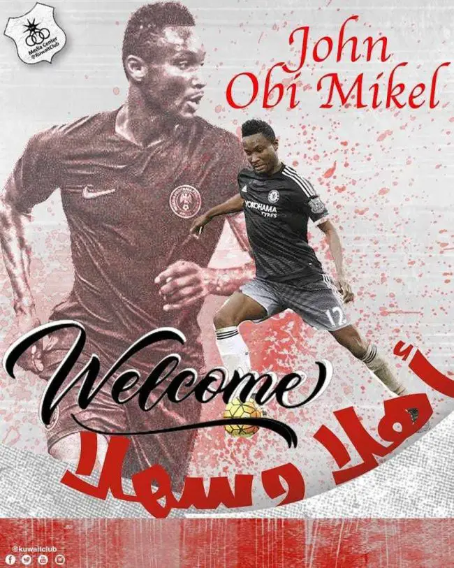 Mikel Delighted To Join Kuwait SC