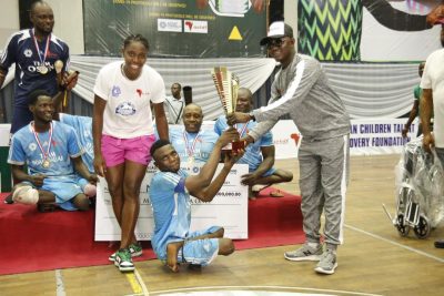  Oshoala Donates Wheelchairs To Para-Soccer Athletes