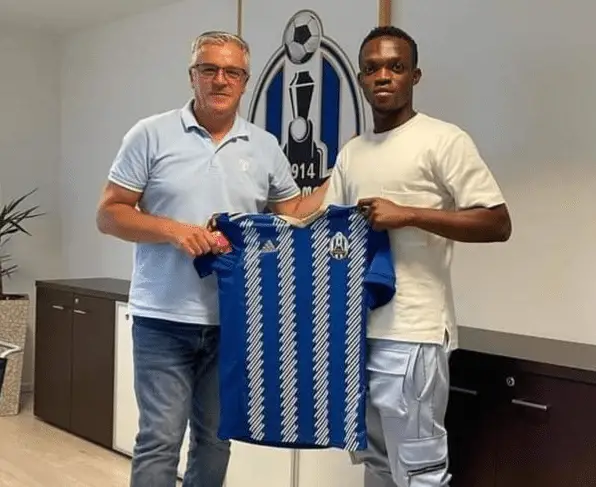 Done Deal: Ex- Eaglets Stiker Wisdom Ubani Moves To Croatian Club Lokomotiv Zagreb