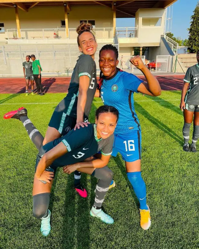 Leicester Star Ashleigh Plumptre Relishes Time With Super Falcons In Austria