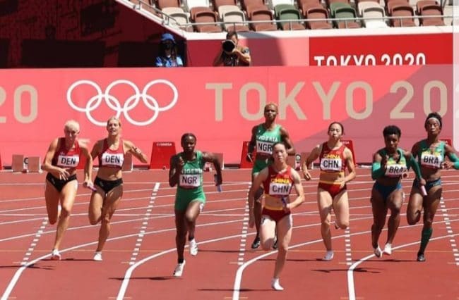 Tokyo-2020-Olympics- team-nigeria-4x100-relays-tobi-amusan-patience-okon-george-grace-nwokocha-ese-brume-sports