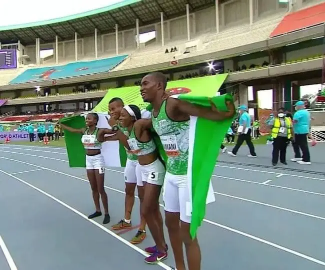 team-nigeria-4x400-relay-world-athletics-u-20-championships-nairobi-2021-nigerian-sports