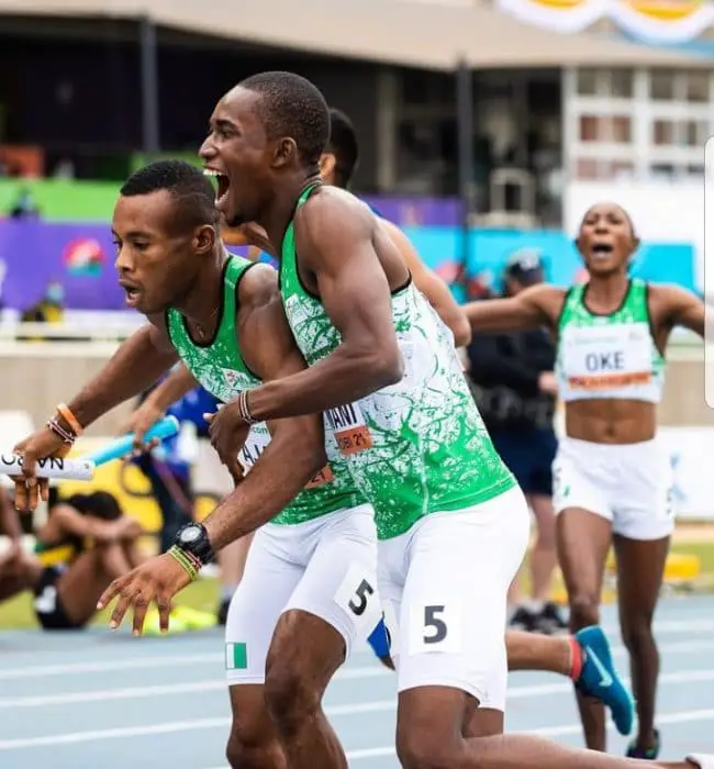 team-nigeria-4x400m-mixed-relay-team-world-athletics-u-20-championships-nairobi-2021-tonobock-okowa