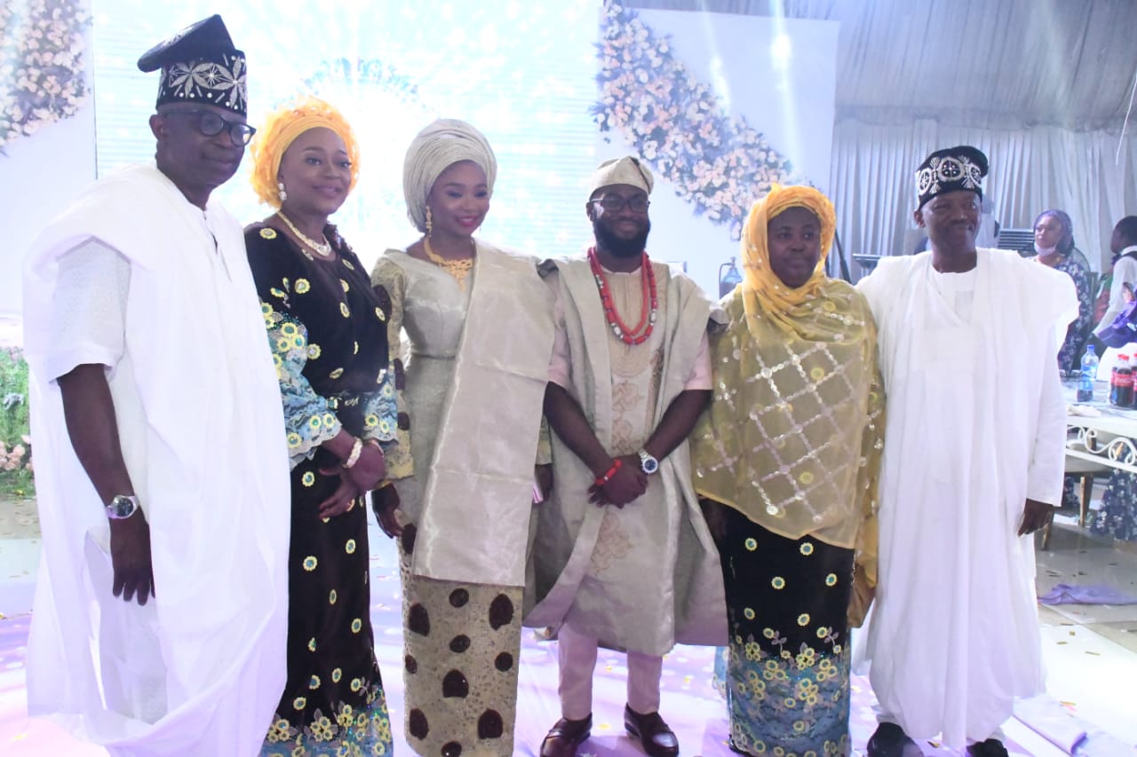 Alao 's Son, Mustapha Weds Mustapha's Daughter, Khadijah; Football Wins