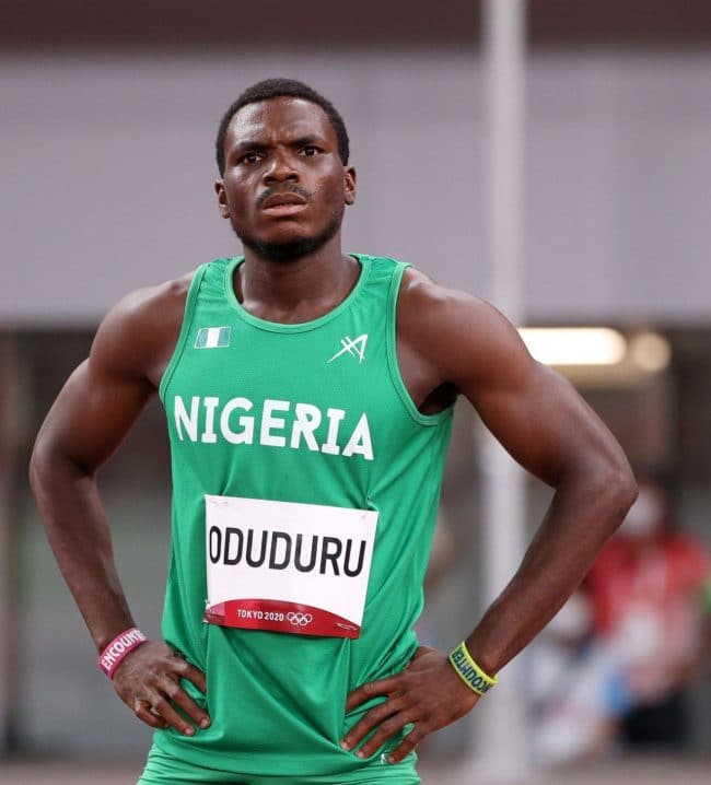 Tokyo 2020 : Divine Oduduru Fails To Make men’s 200m Final