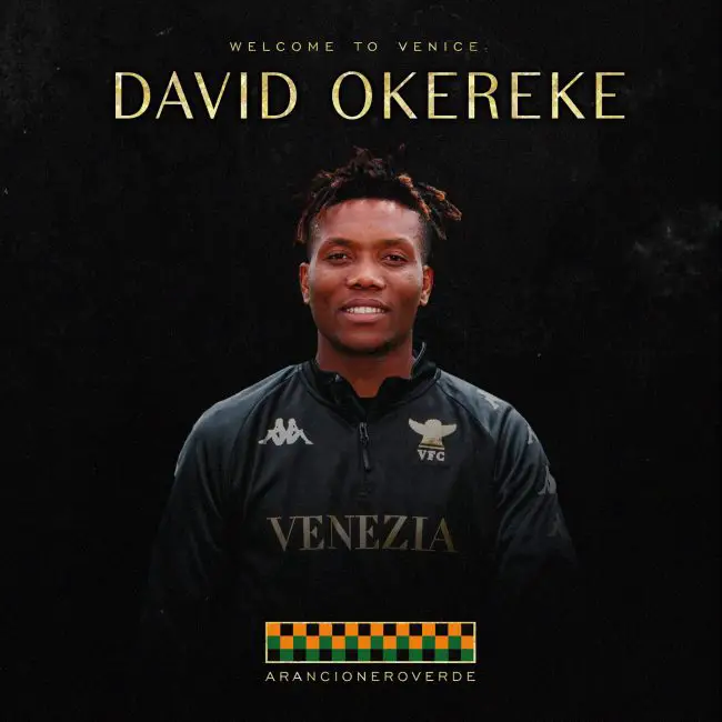 Okereke Joins Serie A Newcomers Venezia On Loan