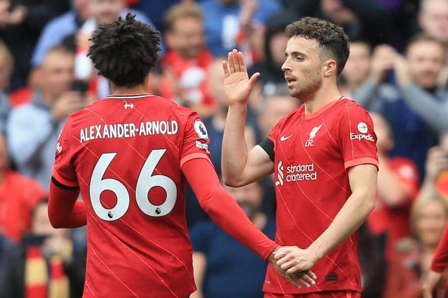 Premier League: Jota, Mane On Target As Liverpool Pip Burnely At Anfield