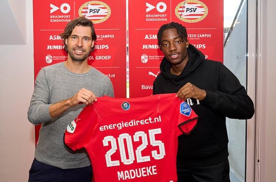 Noni Madueke Signs New Four-Year Contract At PSV